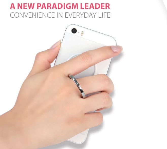 Korean smart phone Accessories_ Finger ring bumper case